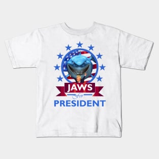 Jaws for President Kids T-Shirt